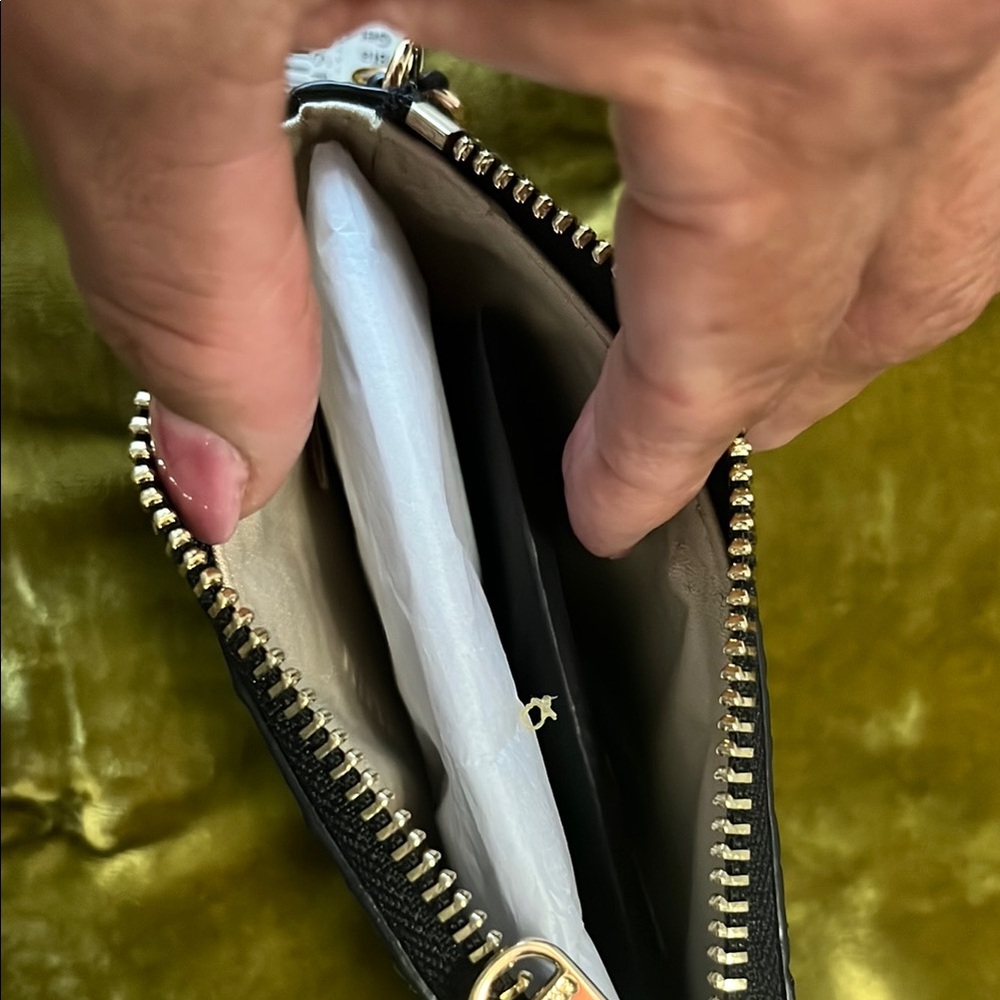 Brahmin Black Embossed Satchel Set - Picture 2 of 9